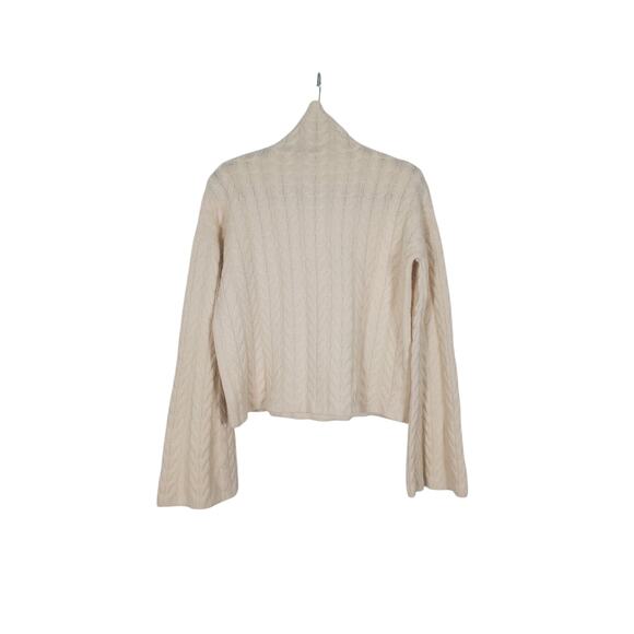 Theory Women's 100% Cashmere Sweater Sz S pattern soft preloved - Picture 2 of 7